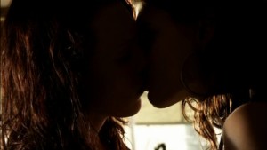 Erin Cummings and Julia Voth Bitch Slap, Erin Cummings and Julia Voth Bitch Slap Lesbian Kiss Lesbian scene