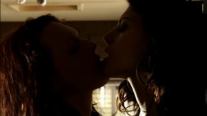Erin Cummings and Julia Voth Bitch Slap, Lesbian Kiss Lesbian scene lesmedia