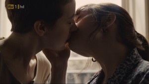 Jodhi May and Anamaria Marinca, Lesbian Kiss