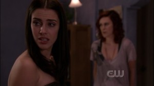 Rumer Willis Jessica Lowndes and Mandy Musgrave, 90210 Lesbian