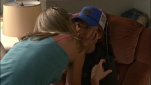 Lesbian kiss, United States of Tara