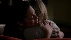 Callie and Arizona, Grey's Anatomy Lesbian Kiss