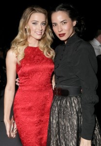 Amber Heard Comes Out As A Lesbian, Tasya van Ree Amber Heard Lesbian Girlfriend Partner lesmedia