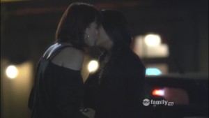 Lindsey Shaw and Shay Mitchell Lesbian Kiss, Pretty Little Liars Watch Online lesbian media