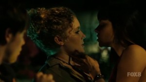 Gracie Gilbert and Emily Robins Lesbian Kiss, SLiDE Watch Online lesbian media