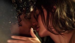 Tenika Davis and Kaitlyn Wong Lesbian kiss, Wrong Turn 4 Watch Online lesbian media