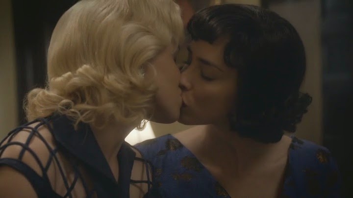 Sarah Silverman and Annaleigh Ashford Lesbian Kiss from Masters of Sex