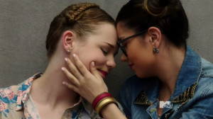 Imogen and Jack Lesbian Kiss Degrassi