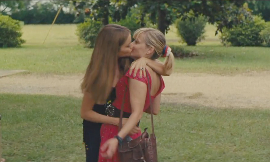Sofia Vergara and Reese Witherspoon Kiss.