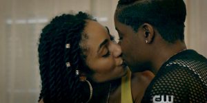 Tiana and Patience Kiss – All American Season 1 Episode 3